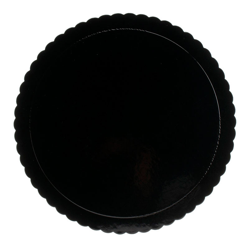 BASE RENDADA PARA BOLO PRETO Ø 30 CM H 3 MM