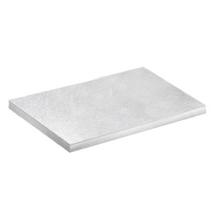 BASE DE TARTA RECTANGULAR PRATEADA 30X25 CM
