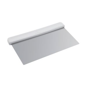 RASPADOR FLEXÍVEL EM AÇO INOX 17.5X10CM