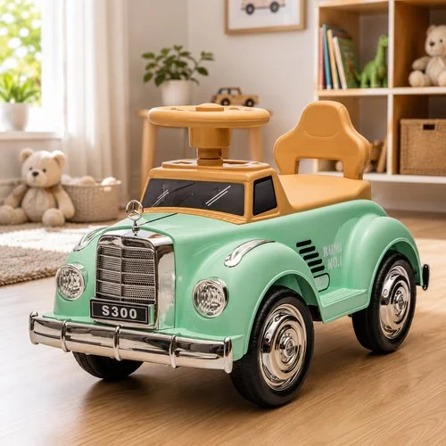 Carrinho Elétrico Infantil Retrô – Verde