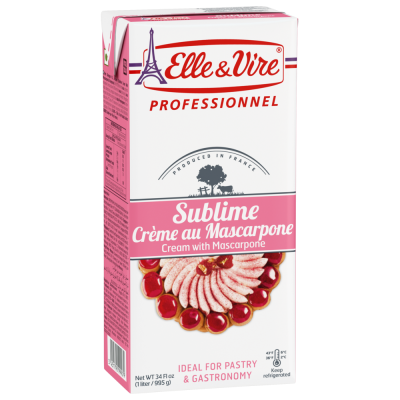 Natas Sublime com Mascarpone Elle&Vire – 1LT