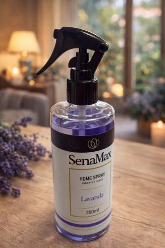 Spray Para ambientes e tecidos Lavanda 260ml – Roxa