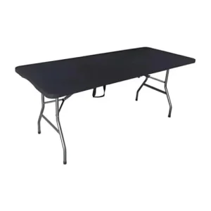Mesa Dobrável Camping 180cm – Preta