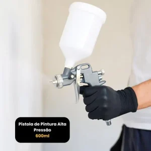 Pistola de Pintura Alta Pressão – 600ml