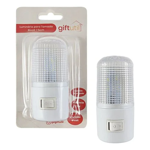 Luz Noturna de LED Bivolt 127v-220v