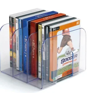 ORGANIZADOR DE LIVROS STANDARD CRISTAL 3 Divisões