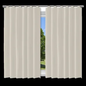 Cortina Blackout Bege – 280x220cm – c/ alça p/ varão