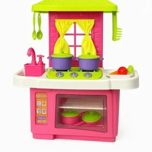 Kit Cozinha Infantil Forno Pia fogão e Acessórios