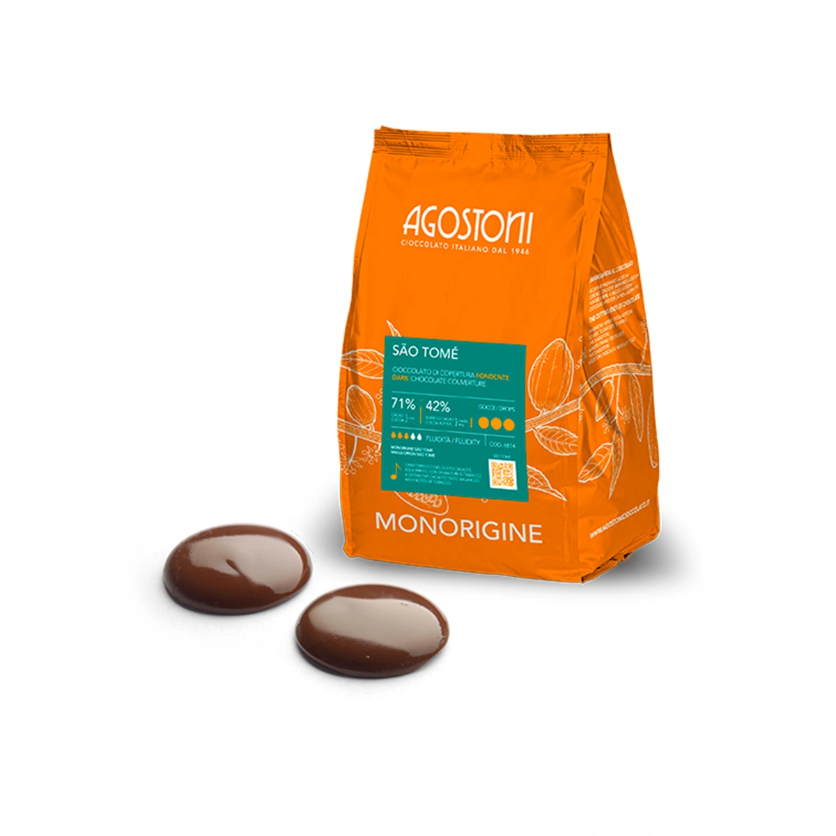 Chocolate Negro São Tomé 4kg