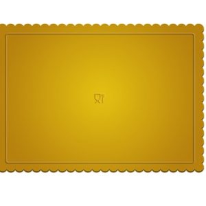 Base Dourada Para Bolos – 10kg