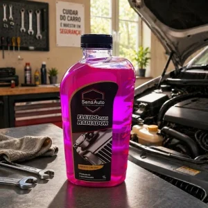 Fluido Radiador orgânico, antioxidante e anticorrosivo 1L
