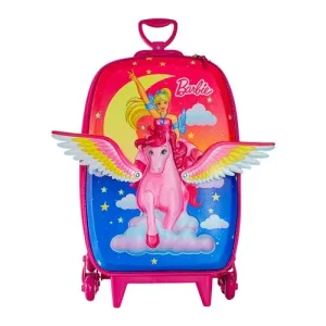 Mala Infantil Barbie Pegasus 3D – Multicolorida