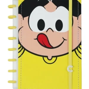 Caderno Inteligente SD Magali Grande  80 Folhas – Amarela