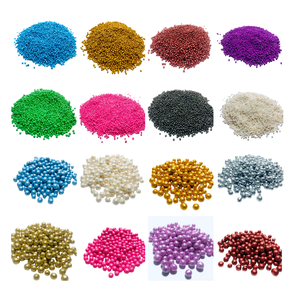 Pérolas De Açúcar 4MM – 90grs