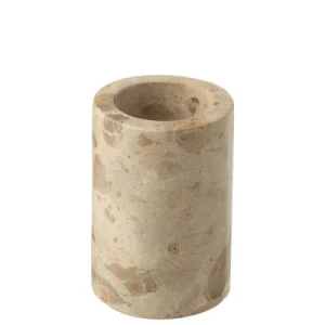 SUPORTE ESCOVA DE DENTES MARMORE BEIGE