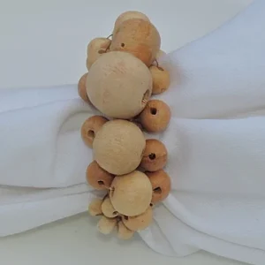 PORTA GUARDANAPO "WOOD-BEADS"