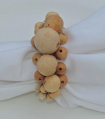 PORTA GUARDANAPO “WOOD-BEADS”