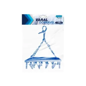 Varal Dobrável 24 Prendedores – Sortido