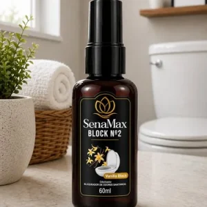 Bloqueador de Odores Sanitário Vanilla Black 60ml