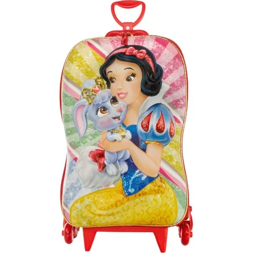Mala Infantil Branca de Neve 3D com Rodinhas – Multicolorida