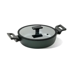 PANELA BAIXA COM TAMPO TITAN PRO VERDE