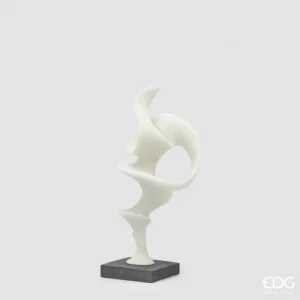 ESCULTURA FLUID COM BASE IVORY