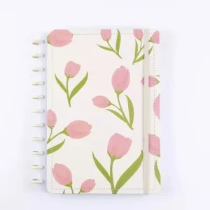 CADERNO DISKO TULIPA M