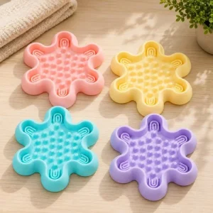 Comedouro Lento Para Cães e Gato 24cm – Sortido