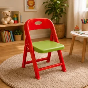 Cadeirinha Infantil Dobrável – Vermelha