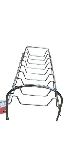 ESCORREDOR DE PRATOS CROMADO 34CM – 8 PRATOS