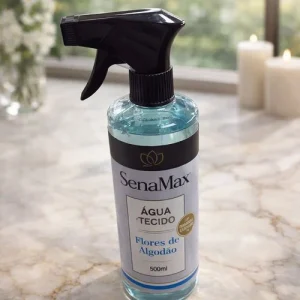 Agua para tecido flores de algodão 500ml /Azul