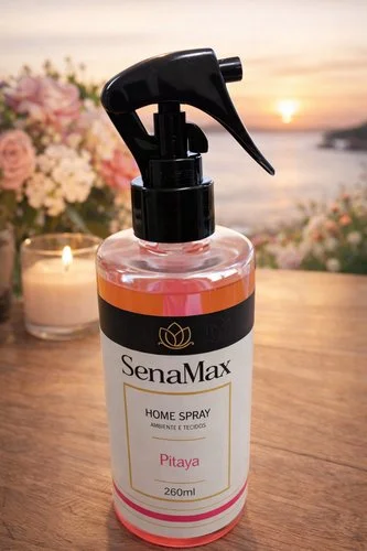 Spray Para ambientes e tecidos Pitaya 260ml – Rosa