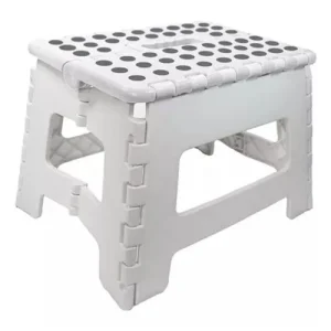 Banqueta Multiuso Retrátil Branca – 150kg