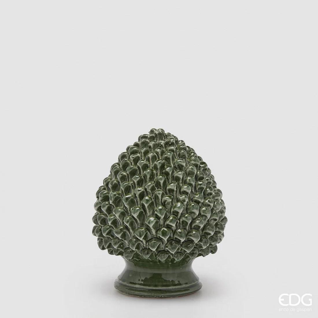 PINHA VERDE DECORATIVA