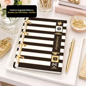 Caderno Argolado Rebecca Bonbon com 160 folhas – Sortida