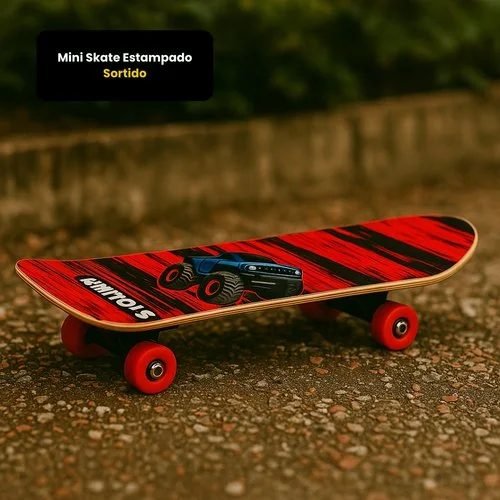 Skate Infantil Estampado – Sortido