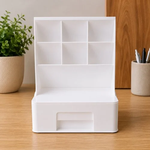 Organizador Multiuso de Mesa – Branca