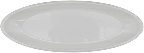 Conjunto 2 Prato Oval Vidro 35CM – Branca