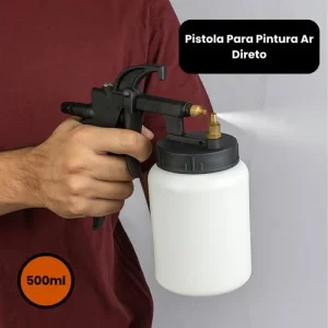 Pistola Para Pintura Ar Direto 500ml