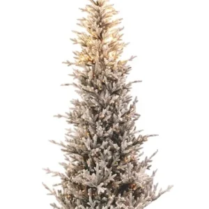 ÁRVORE DE NATAL NORWAY SLIM FLOCKED 180 CM