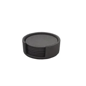 BASE DE COPOS PRETO SET 6