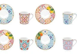 CONJUNTO 6 CHAVENAS SIRACUSA