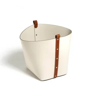 CESTO OVO GRANDE H39 ANTIBES TIRAS BRANCO