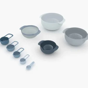 CONJUNTO DE 9 TAÇAS AZUIS NEST