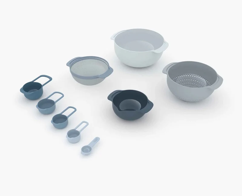 CONJUNTO DE 9 TAÇAS AZUIS NEST