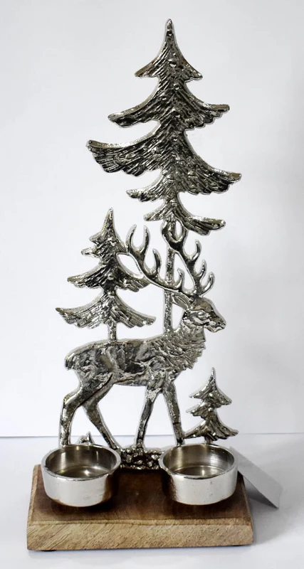 TEALIGHT WINTER WONDERLAND