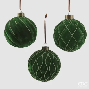 BOLA VELUDO VERDE