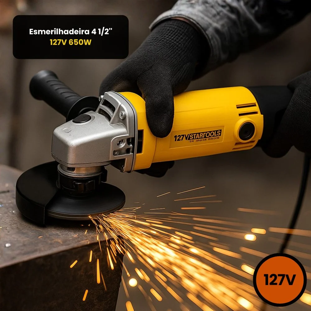 Esmerilhadeira 4 1/2” 127V 650W - Image 6