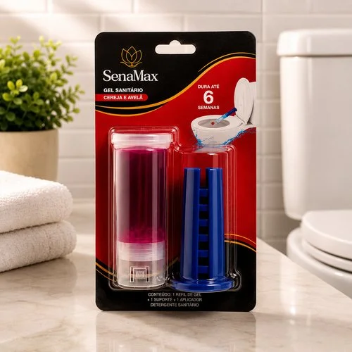 Gel Sanitário com Aplicador 37g – Cereja e Avelã