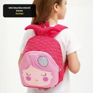 Mini Mochila Infantil Sereia – Sortida